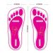 25 Pairs Pink Disposable Spray Tanning Feet Pads - Sunless Airbrush Tent Foot Protection - Buy Online on SooperMarket.com