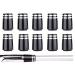 Golf Builder 10pcs Tip Size .370 Golf Ferrules for Taper Tip Iron Wedge Double Rings