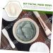 BELLIFFY 1 Set Bowl DIY Tools Mixing Bowl DIY Cosmetic Cosmetic Bowl DIY Skin Care Mixing Tool Maskes Spoon Beauty Salon Bowl Household Tools DIY Cosmetic Tool Facial Pp - Buy Online on SooperMarket.com
