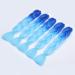 Showjarlly Jumbo Braid Hair Extensions - 24-Inch Ombre Kanekalon Crochet Twists (5 Pack) - Blue/Sky Blue - Perfect for Braids and Box Braids - Buy Online on SooperMarket.com