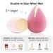 7 PCs Multi-Colored Makeup Sponge Set - Beauty Blenders & Mini Sponges for Flawless Foundation & Cream Application | International Shipping - Buy Online on SooperMarket.com