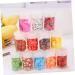 Healeved 36 Boxes Nail Art Accessories Resin Charms Slices Polymer Clay Spacer Beads 3D Slice Fruits Phone Shell Charms Resin Making Charms Nail Art Slices Manual Decorations Soft Pottery 14.2X8.8X2.5CMx3pcs Assorted Colorx3pcs - Buy Online on SooperMarket.com