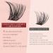 Shop Higu Clace Self Adhesive Eyelashes - 54pcs D Curl Pre-Glued Lash Clusters Kit | Easy Press On False Lashes with Tweezers - No Glue Needed (8-16mm Sparkle - Buy Online on SooperMarket.com