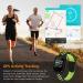 Wafa Fitness Tracker with Heart Rate Blood Pressure Monitor - Waterproof Smart Watch for Kids Women and Men - Activity Tracking Pedometer Watch - Green - Buy Online on SooperMarket.com