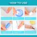 Morovan Gel Nail Polish Remover Kit - Professional Non Acetone Gel Soak Off Remover Set with Cuticle Pusher and Nail Remover Clips - 15 Piece Set - Buy Online on SooperMarket.com