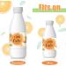 48 Pieces Little Cutie Baby Shower Water Bottle Labels - Waterproof Oranges Bottle Wrappers for Unisex Baby Shower Favors - Buy Online on SooperMarket.com