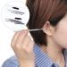 Professional 2 Sets Ear Pick Kit | Metal Spatula & Cleaning Tweezers | Ear Wax Picking Tools for Spiral Ear Spoon | Ear Wax Scoop Cleaner - Buy Online on SooperMarket.com