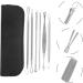 WOONEKY 1 Set Blackhead Removal Tool Specialty Tools Pimple Tool Pimple Remover Stainless Steel Silver - Buy Online on SooperMarket.com