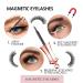 5-Pair Magnetic Eyelashes with Eyeliner Kit - Natural Look 3D Mink Reusable False Lashes - No Glue Needed | Includes Applicator | Type 1 - Buy Online on SooperMarket.com