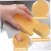 12Pcs Dish Sponge Non-Scratch Scrub Sponge Absorbent Kitchen Sponges Quick Foaming Dish Scrubber Pads for Effortless Cleaning Dishes Pots Pans Yellow - Buy Online on SooperMarket.com