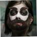 Mikinona 1 Set Beard Dress up Beard Fake Beards for Costumes Self Adhesive Beard DIY Fake Mustache Plush - Buy Online on SooperMarket.com