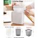 1.2 Gallon Compostable Trash Bags - Small Strong Garbage Bags for Bathroom, Office, Kitchen - Fits 4.5-5 Liter Cans - White Compost Bags - Buy Online on SooperMarket.com