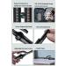 Buy DSHOW 9mm Tourmaline Ceramic Barrel Curling Iron | Small Barrel Curling Wand for Short & Long Hair - Black - Buy Online on SooperMarket.com