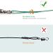 60PCS Fishing Wire Leader with Swivels and Snap - Nylon-Coated Steel Leaders for Tackle - Green (7.5, 11.7, 12.9 Inch) - Buy Online on SooperMarket.com