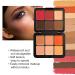 12 Color Contour Palette with Bronzer Blush & Highlighter - Matte & Glow Makeup Kit for Concealing & Correcting Dark Circles | International Shipping Available - Buy Online on SooperMarket.com