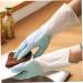 Cleaning Gloves Reusable Dishwashing Gloves Rubber Gloves Anti Slip Household Gloves for Kitchen Bathroom for Palm Width 3.6''-3.9 - Buy Online on SooperMarket.com