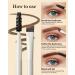 Dual-Ended Angled Eyebrow Brush - Define Eyebrows & Eyeliner with Spoolie - D108 | International Shipping Available - Buy Online on SooperMarket.com