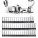 50pcs Shaving Brush Set - Soft Bristles High Density Mini Clipper & Trimmer Brush for Appliances & Computer - International Shipping Available - Buy Online on SooperMarket.com