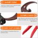 Dechengbao HS520A Heavy Duty Ratchet Cable Cutter for Aluminum Copper Cables up to 400mm - Buy Online on SooperMarket.com