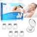 6PCS Snore Stopper Anti Snoring Devices Silicone Magnetic Anti Snoring Nose Clip Effective to Stop Snoring Quieter Restful Sleep