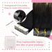 Youngsee Real Hair Tape Extensions - Balayage Ombre #1B/4/27 55cm 50g 20pcs - Smooth Remy Real Hair - Buy Online on SooperMarket.com