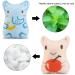 Dorakitten Catnip Toys for Indoor Cats - 5PCS Plush Chew Toys for Teething and Interactive Play | Catnip Filled Kitten Toy with Soft Material and Animal Shapes - Buy Online on SooperMarket.com