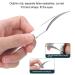 Premium Eyelash Extension Tweezers Set - 3-Part Silver Dolphin Tool for Perfect Fans - Buy Online on SooperMarket.com