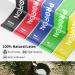 PROIRON Resistance Bands Set - 5 Exercise Bands for Men and Women with Guide and Carrying Bag - Buy Online on SooperMarket.com