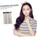 Gogogmee 9 Sheets Waterproof Eyebrow Stickers Eyebrow Stencils Imitation Eyebrow Cosmetic 6d Eyebrow Trimming - Buy Online on SooperMarket.com