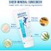 BLUE LIZARD SPF 50 Duo Pack Featuring Sheer Mineral Sunscreen Non-Greasy Sunscreen Lotion and a Travel-Size Fragrance-Free Vegan Sunscreen Stick for Sensitive Skin 2 Count 89ml Tube 14g Stick - Buy Online on SooperMarket.com