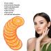 10 Pieces Orange Pattern Face Mask Paper | DIY Cotton Facial Mask Leaves for Spa Skin Care | Moist Compress - Buy Online on SooperMarket.com