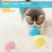 PUPPBUDD 3 Cat Toys Set - Interactive Electric Balls with Catnip & Sound | Fun Play for Cats - 3 Pieces - Buy Online on SooperMarket.com