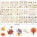 Fall Nail Stickers Autumn Maple Leaves Pumpkin Turkey Nail Art Stickers Thanksgiving Themed Water Transfer Nail Decorations 12 Sheets/setnail Art Supplies Thanksgiving Nail Stickers Fall Nail - Buy Online on SooperMarket.com