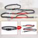 Achort Hands-Free Dog Leash & Waist Belt with Bungee - Reflective Adjustable for Dogs Up to 110 kg - Perfect for Running & Jogging (Red) - Buy Online on SooperMarket.com