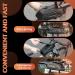 Rockbros Waterproof Bicycle Frame Bag for Smartphones Up to 6.8 | Touchscreen Steering Bag for Mountain Racing & E-Bikes - Black - Buy Online on SooperMarket.com