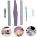 FOMIYES Nail Files 2 Nail Tools Nail Nail Clippers Nail Trimmers Polishing Strip Nail Set Rubbing Manicure Tools Sponge Nail Files Nail Clippers - Buy Online on SooperMarket.com