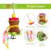 YUEPET Bird Shredder Toys 4 Pack - Small Parrot Chewing & Foraging Toys for Parakeets, Lovebirds, Cockatiels - Hanging Parrot Cage Toy - Buy Online on SooperMarket.com