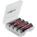 Ansmann Battery Box for 4 AA/AAA - Secure Storage & Organizer | Buy Internationally - Buy Online on SooperMarket.com