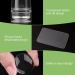 Stamping Transparent Nail Stamp kit Jelly French Stamper for Tip Nails with Scrapers 3D Nail Sticker Curve Stripes Nail Art Tools for French Manicure Home DIY Nail Salon (Single head) - Buy Online on SooperMarket.com