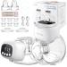ANCHNVIKEE Electric Milk Pump Set - 2 Portable Hands-Free Pumps with LED Display 3 Modes & Memory Function - 4 Plugins Included - Buy Online on SooperMarket.com