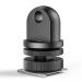Seafrogs Diving Cold Shoe Adapter, YS Head Dual Nut Screw Stand Aluminium Camera Hot Shoe Mount, for Flashlight Camera Lighting System Accessory Mount Adapter for LED Video Light, Microphone YB-2