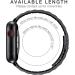 EPULY Compatible with Apple Watch Band 49mm 45mm 44mm 42mm 41mm 40mm 38mm Business Stainless Steel Metal Wristband for iWatch SE & Series Ultra se 8/7/6/5/4/3/2/1 A-Black 45mm 44mm 42mm 49mm - Buy Online on SooperMarket.com