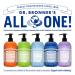 Dr. Bronner's Organic Sugar Soap (Peppermint 24oz) - 4-in-1 Vegan Formula for Hands, Body, Face, and Hair - Cleanses, Moisturizes, and Nourishes - Buy Online on SooperMarket.com