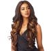 Sensationnel WHAT LACE 13x6 Wigs - Cloud 9 Synthetic Hair Hand Tied Natural Preplucked Hairline Illusion Lace Frontal Lacewig -Whatlace SOLANA (BURGUNDYWINE)