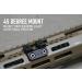Monstrum M-LOK 45 Degree Offset Scout Light Mount for Surefire M300/M600 and Streamlight Protac Series - Buy Online on SooperMarket.com