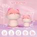 Mewaii 14'' Soft Pink Fox Mushroom Pillow Stuffed Animal Plush - Cuddly Squishy Toy for Kids | Pink Fox 14 Inch - Buy Online on SooperMarket.com