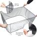 Adjustable Bird Cage Seed Catcher - Large Soft Mesh Skirt for Round & Square Cages - Buy Online on SooperMarket.com
