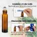 6 Pack Essential Oil Roller Bottles - 10ml Amber Glass with Stainless Steel Rollers | Includes Labels Openers Funnels & Dropper | Perfect for DIY Essential Oils - Buy Online on SooperMarket.com