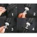 Buy WALDHAUSEN Safe-Gum Set of 18 Mixed Grey Pieces Premium Quality International Shipping Available - Buy Online on SooperMarket.com