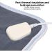 HEEPDD Electric Blanket - 4-Layer Heated Fleece Pad | Uniform Heating | EU Plug 220V | 1.5x1.2M for Cozy Comfort - Buy Online on SooperMarket.com